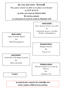 16 au 20 fevrier - Quimper Brest