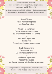 31 aout au 4 septembre - Quimper Brest