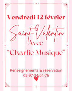 st valentin charlie musique - Quimper Brest